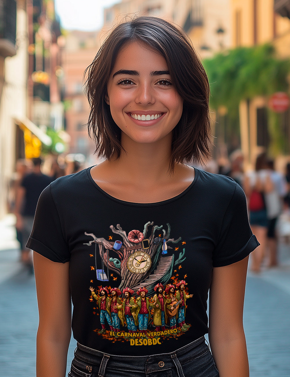 Camiseta El Carnaval Verdadero DESOBDC. L 339
