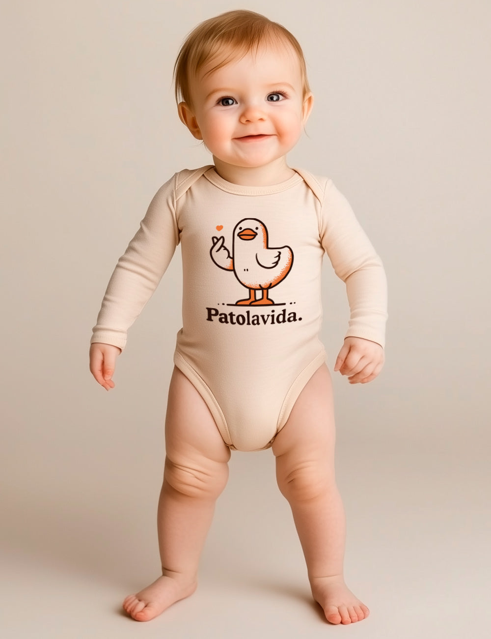 Body baby manga larga. Patolavida. L 341