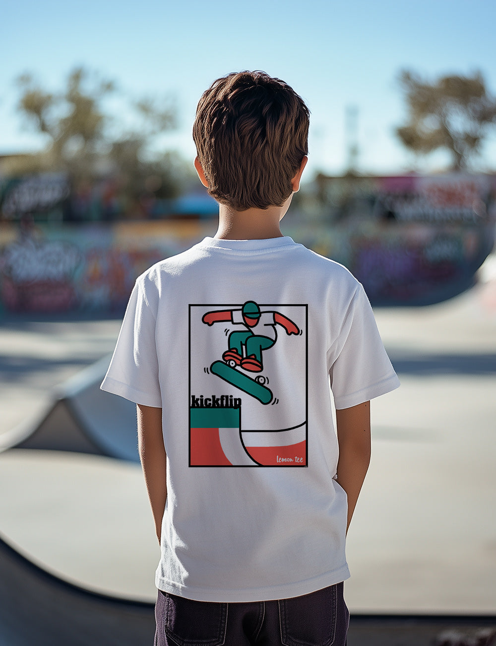 Camiseta Kickflip. L 350