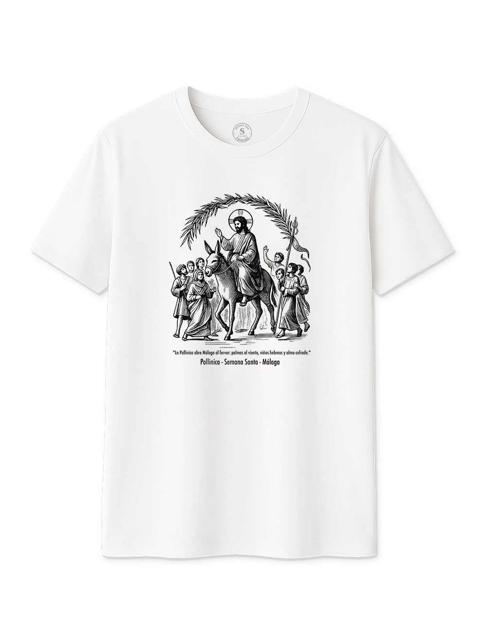 Camiseta Pollinica. Málaga. L 353