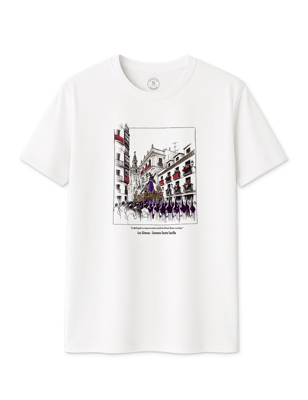 Camiseta Los Gitanos. Sevilla. L 373