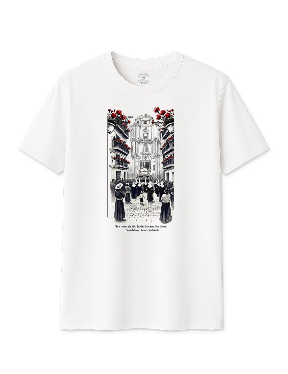 Camiseta Santo Entierro. Cádiz. L 376