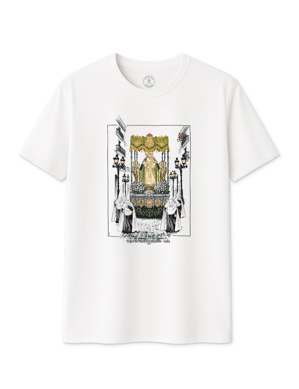 Camiseta Virgen Nazareno del Amor. Cádiz. L 378