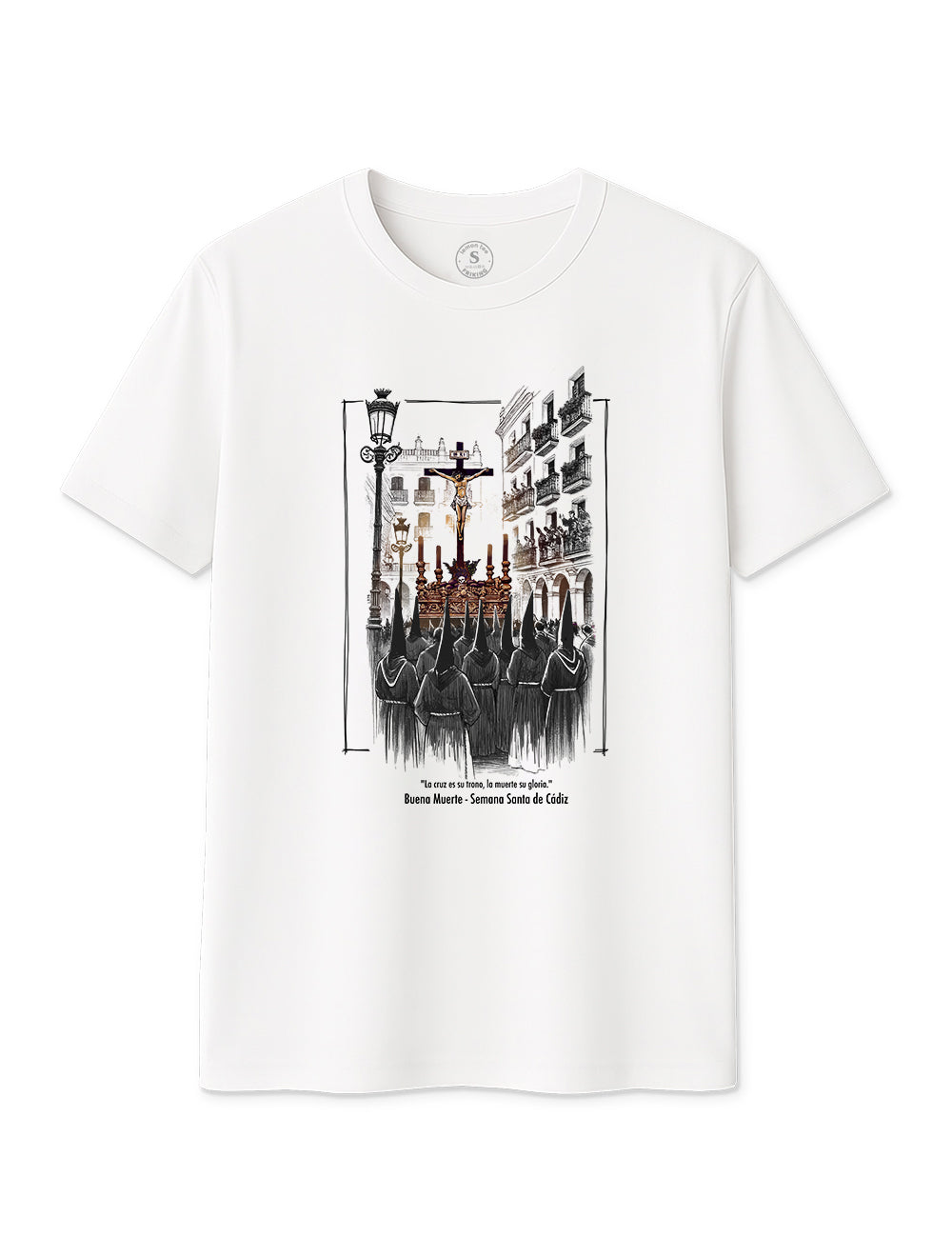 Camiseta Buena Muerte. Cádiz. L 379