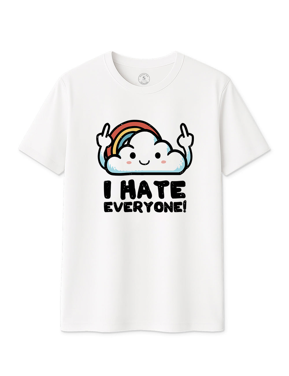 Camiseta I Hate everyone. L 38