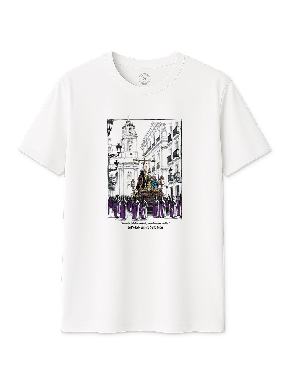 Camiseta La Piedad. Cádiz. L 384