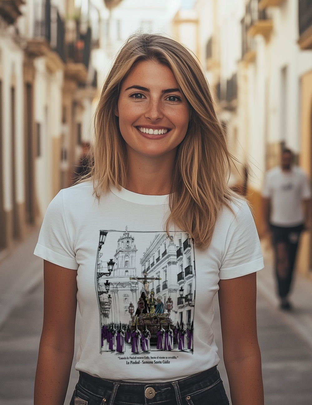 Camiseta La Piedad. Cádiz. L 384