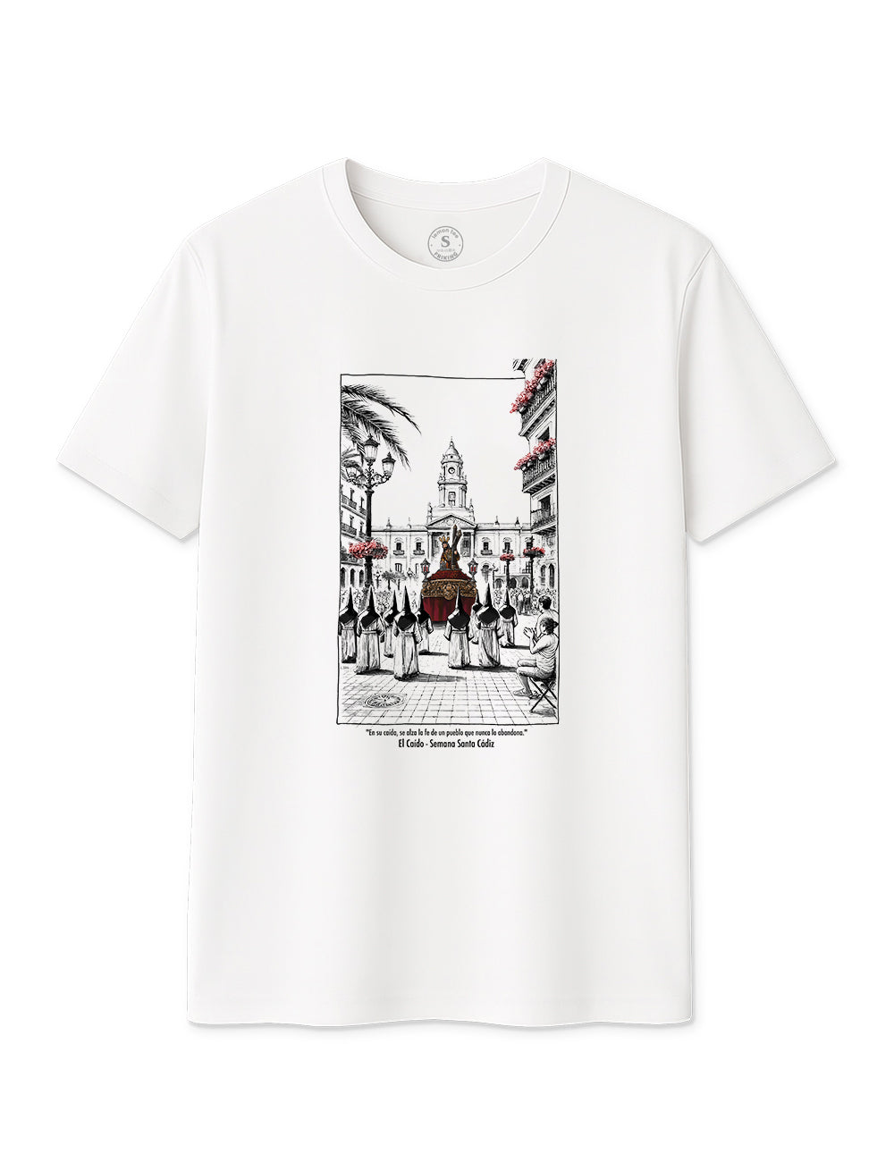 Camiseta El Caído. Cádiz. L 386