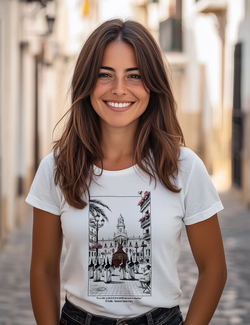 Camiseta El Caído. Cádiz. L 386