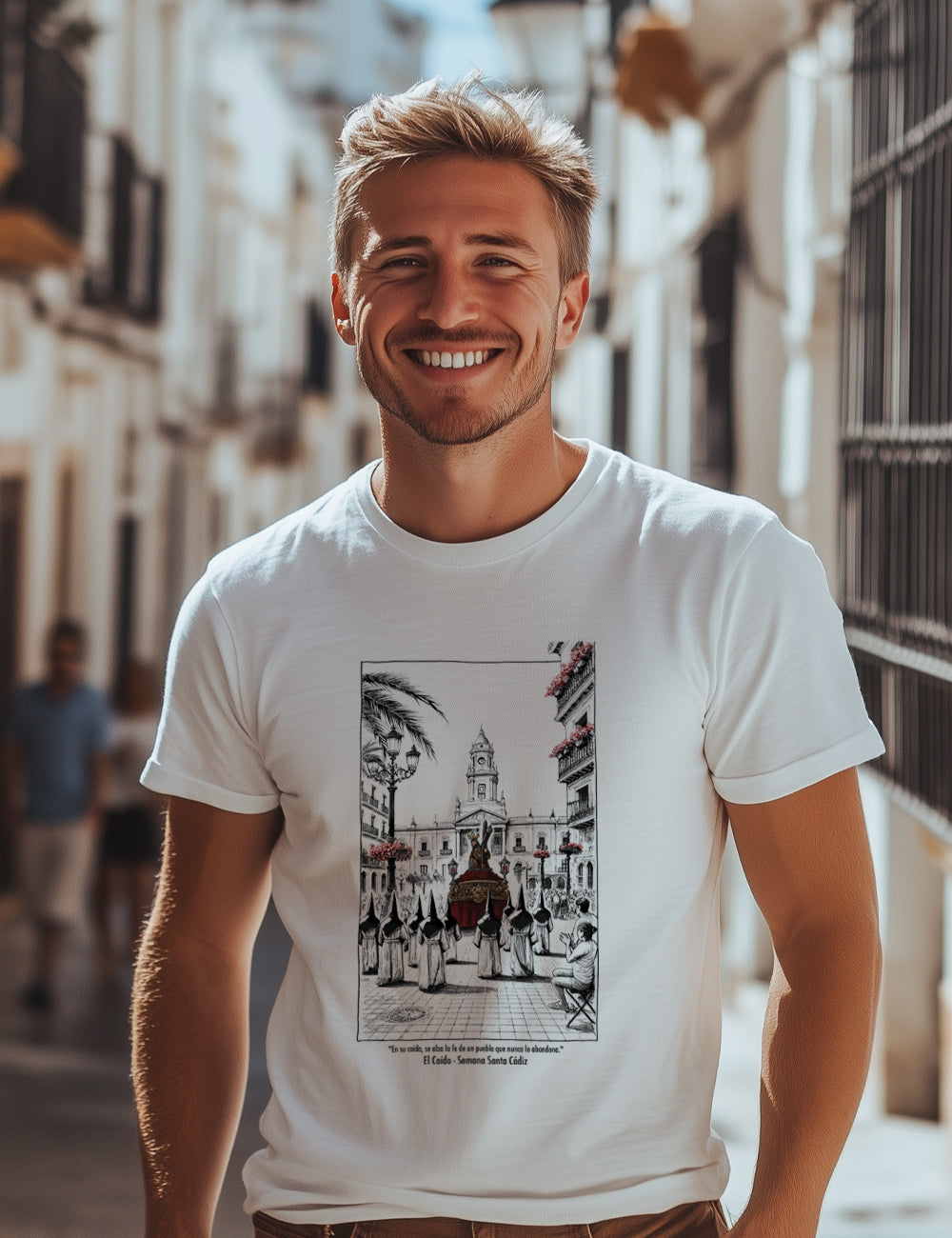 Camiseta El Caído. Cádiz. L 386