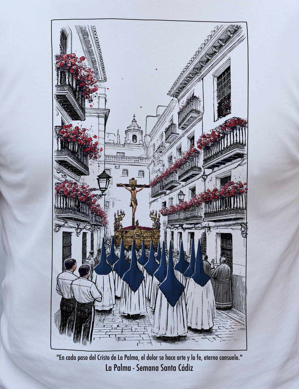 Camiseta La Palma. Cádiz. L 389