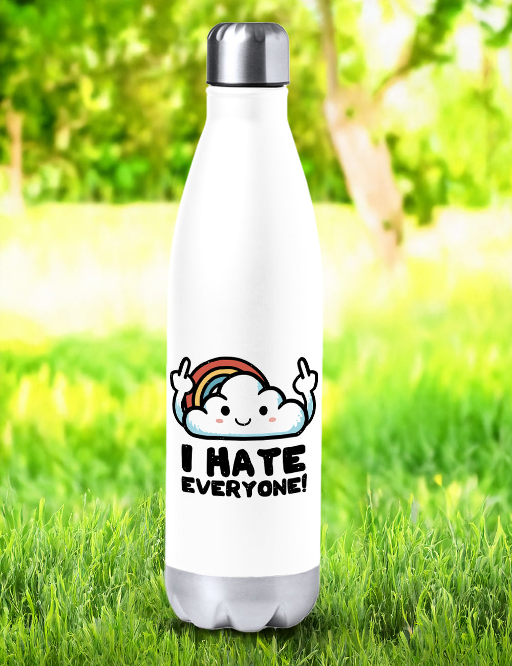 Botella térmica I Hate everyone. L38