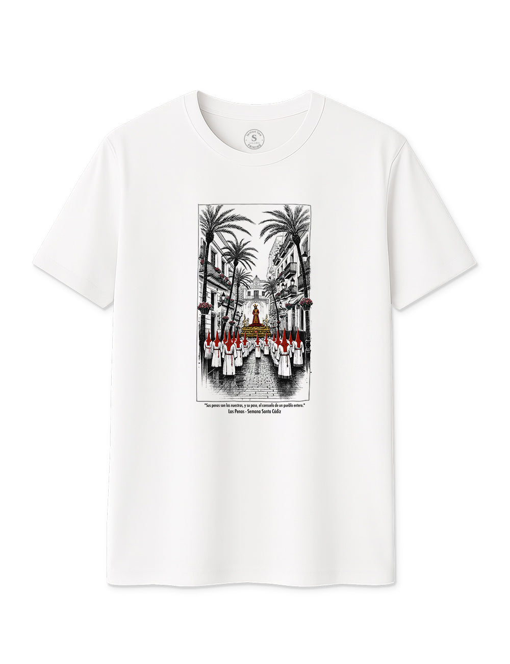 Camiseta Las Penas. Cádiz. L 391