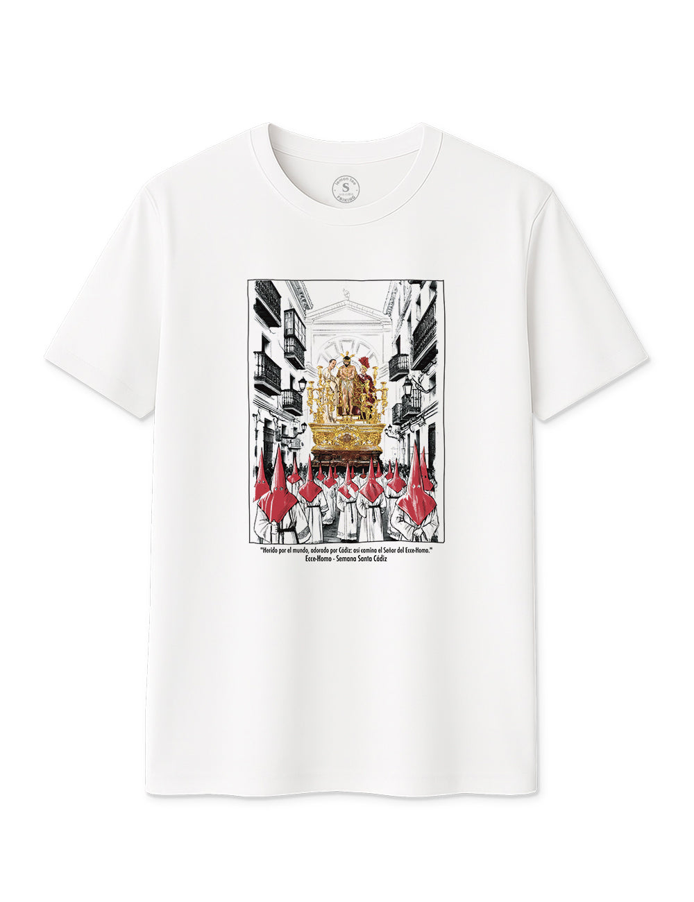 Camiseta Ecce-Homo. Cádiz. L 392