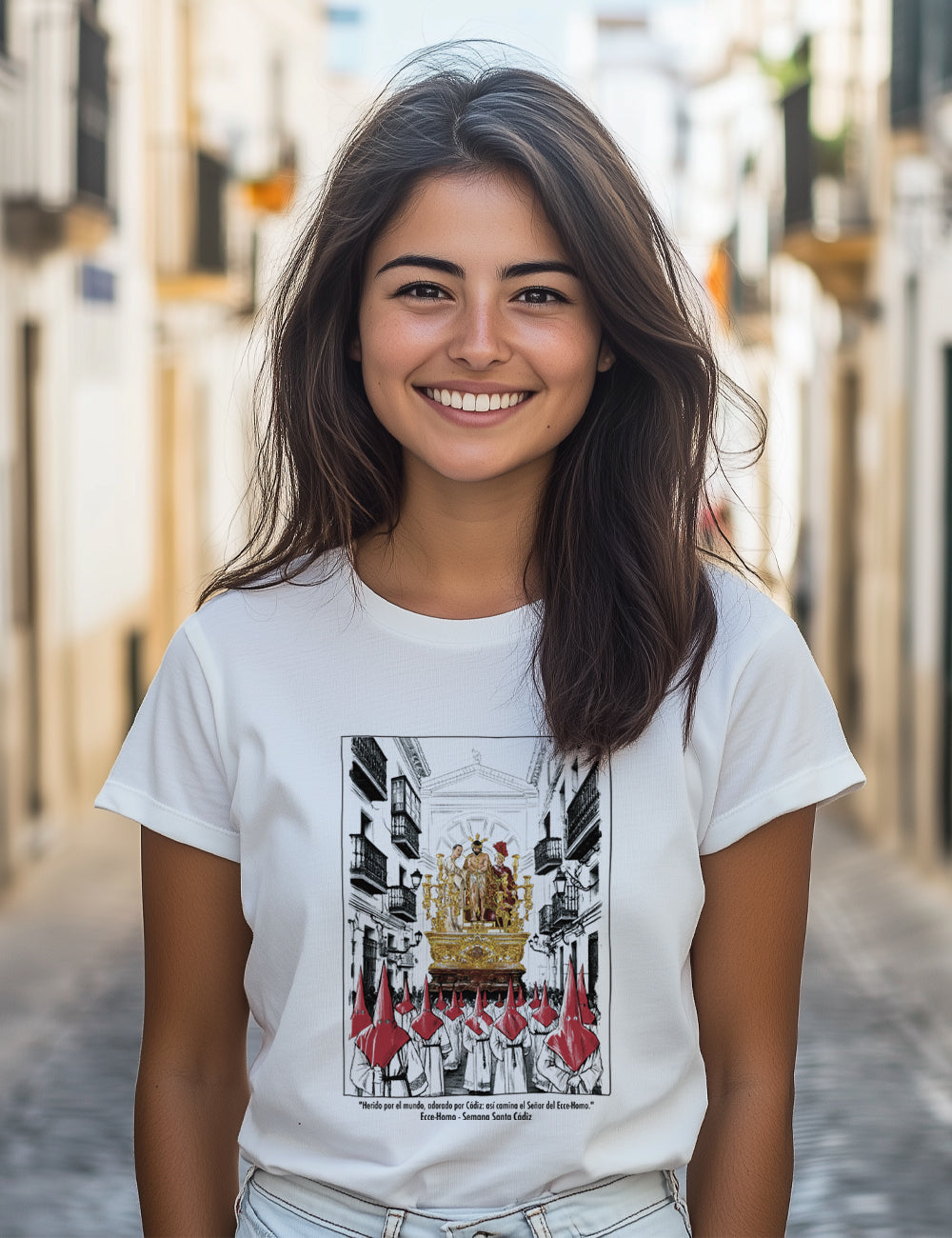 Camiseta Ecce-Homo. Cádiz. L 392