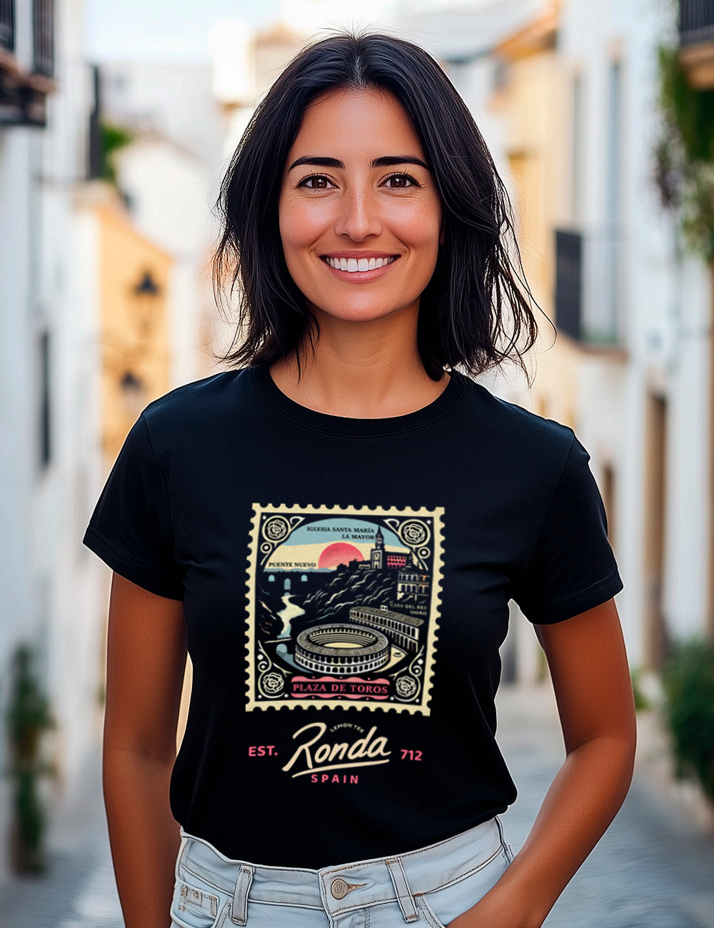 Camiseta Ronda sello. L 394