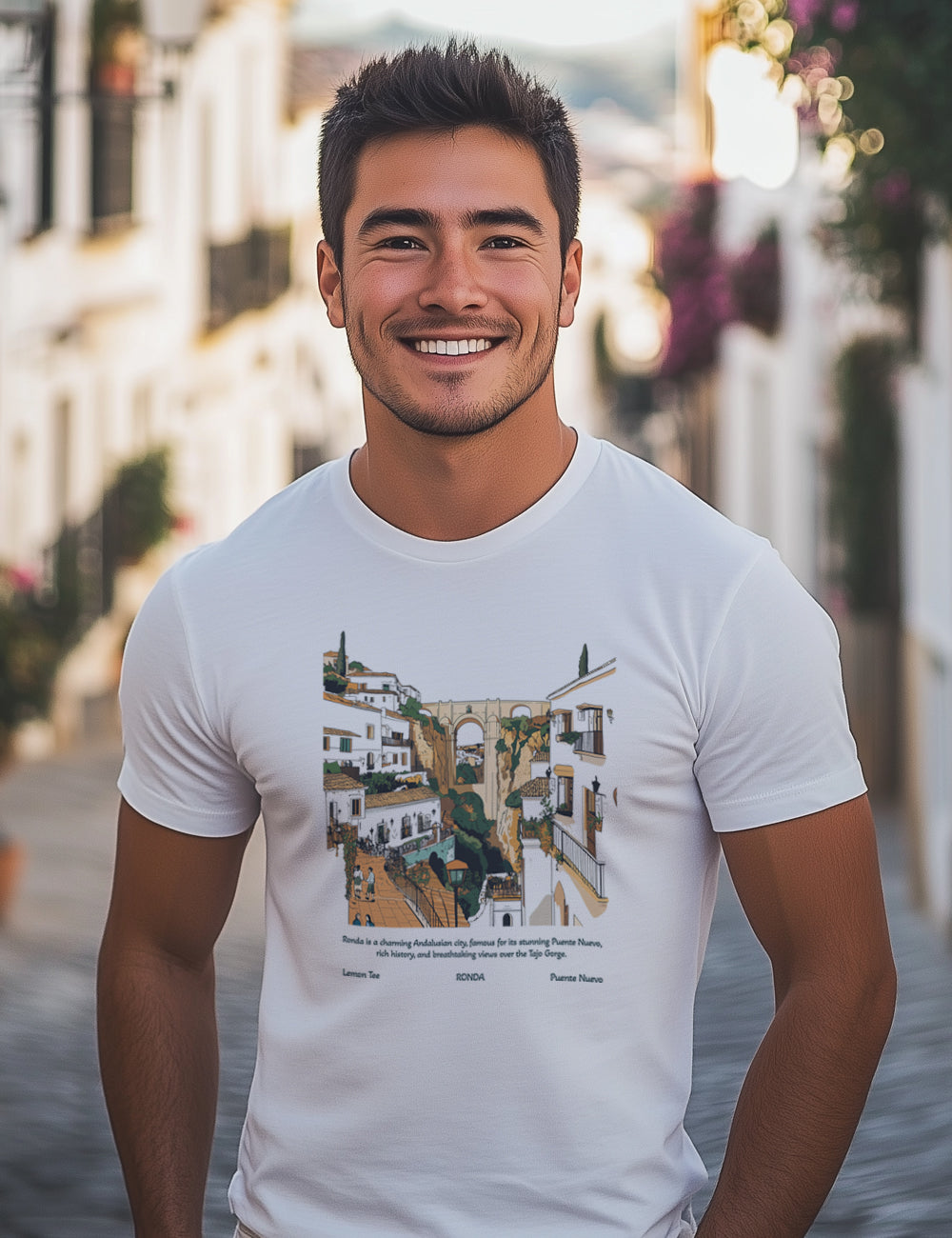 Camiseta Ronda Puente nuevo. L 395