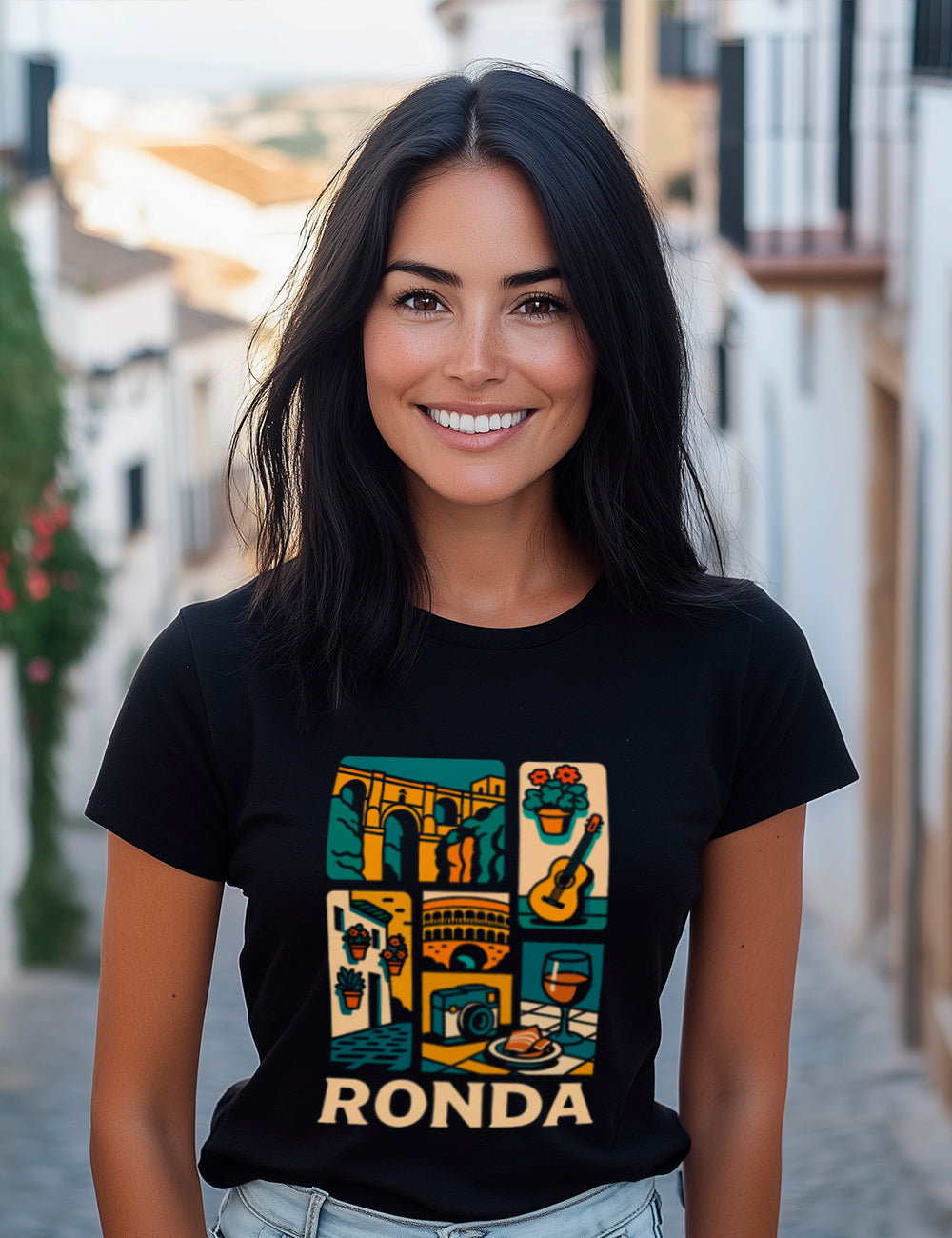 Camiseta Recuerdos de Ronda. L 396