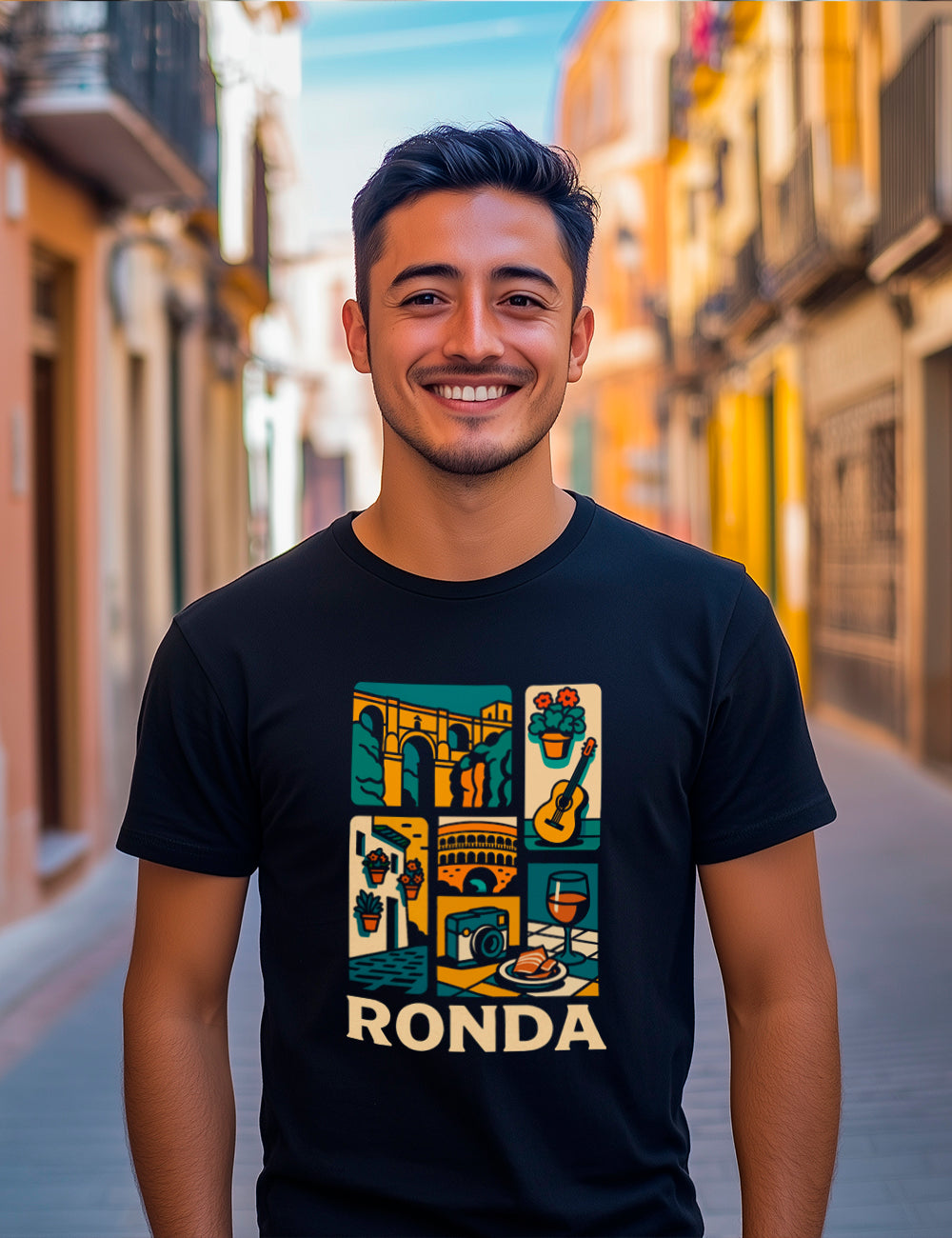 Camiseta Recuerdos de Ronda. L 396
