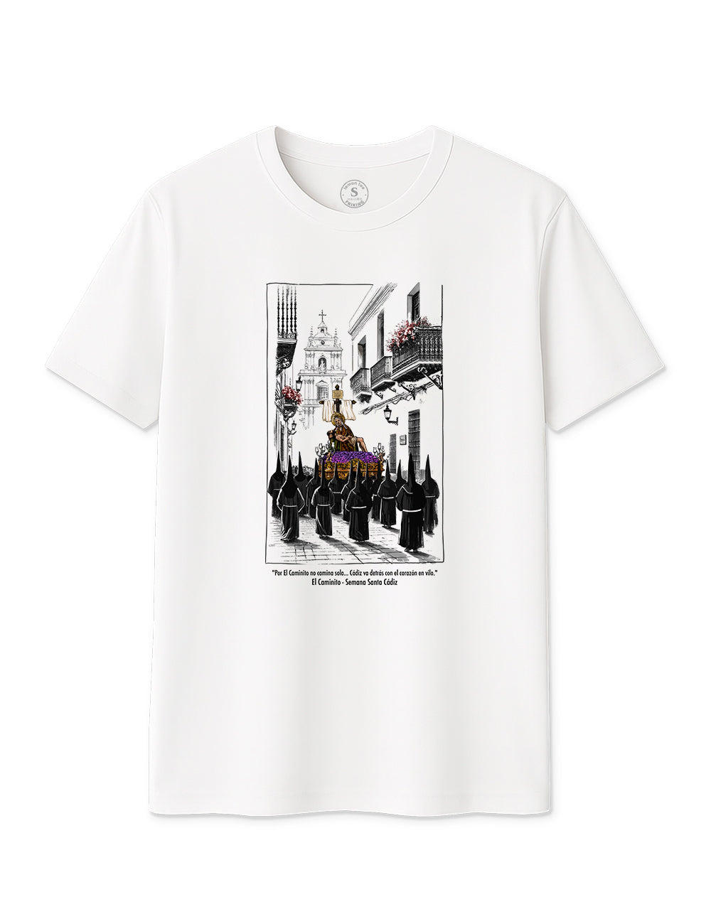 Camiseta El Caminito Cádiz. L 397