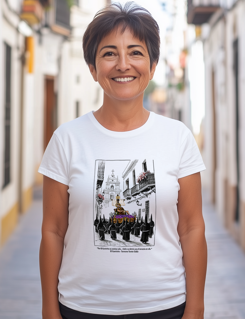 Camiseta El Caminito Cádiz. L 397