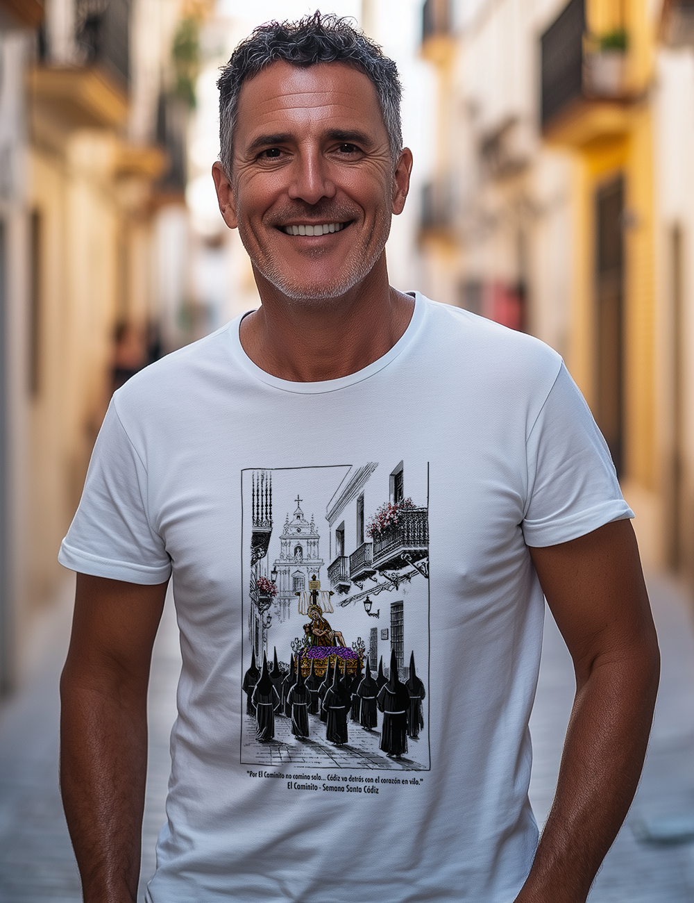 Camiseta El Caminito Cádiz. L 397