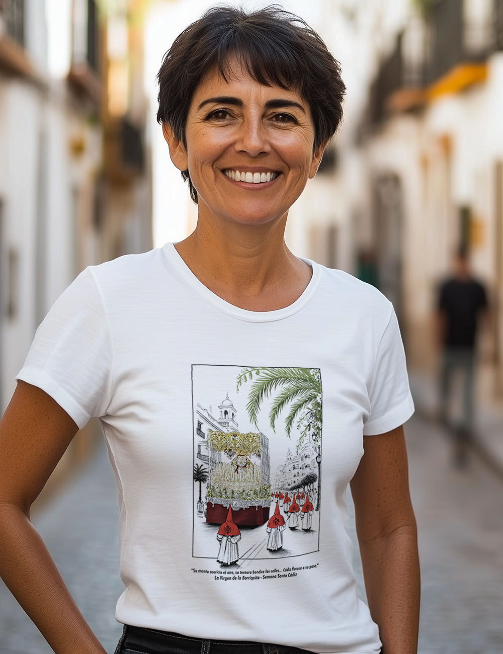 Camiseta Virgen de la Borriquita. L 398
