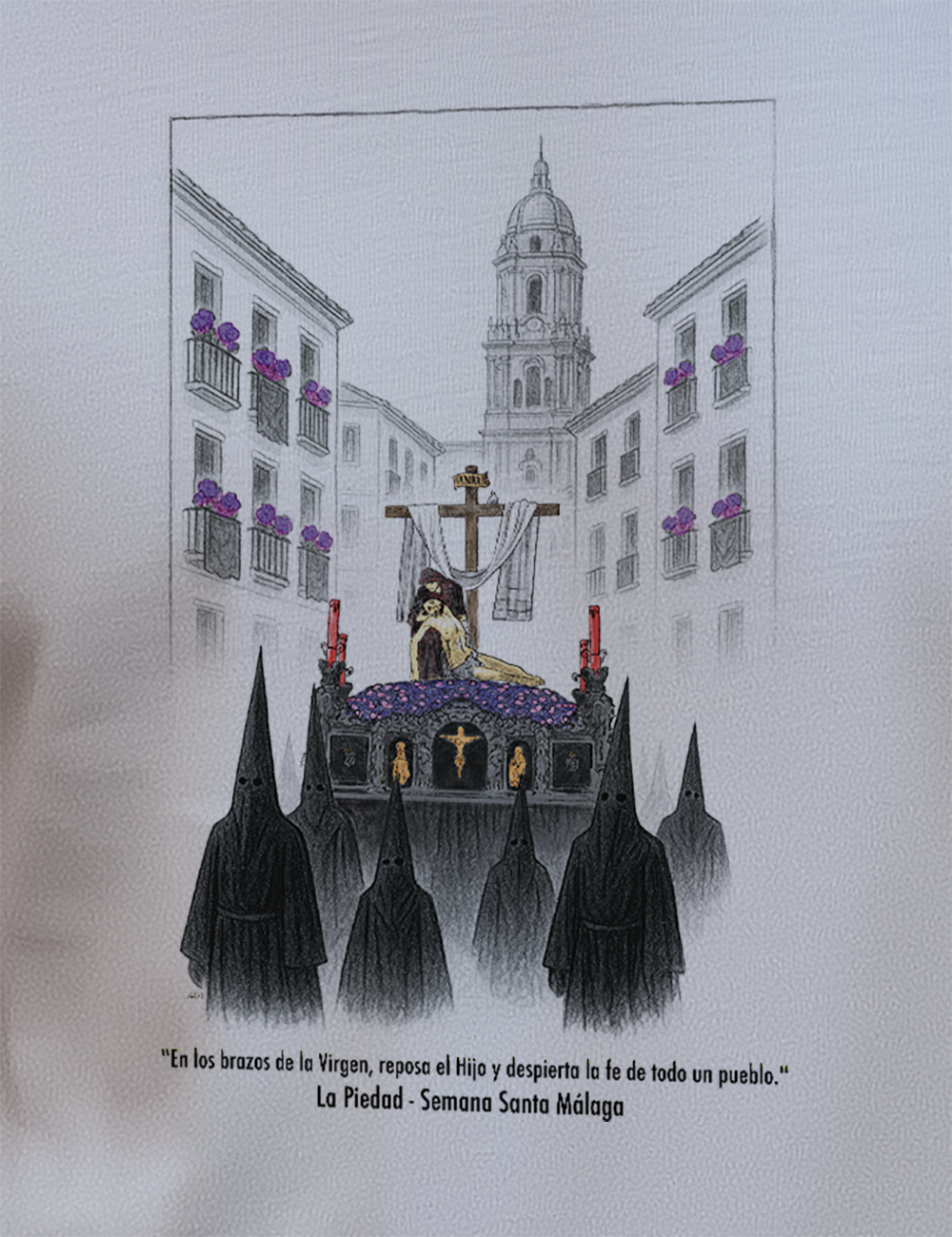 Camiseta La Piedad Cádiz. L 401