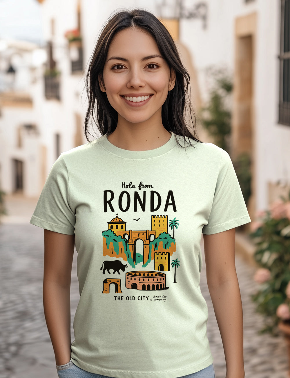 Camiseta Hola from Ronda. L 402