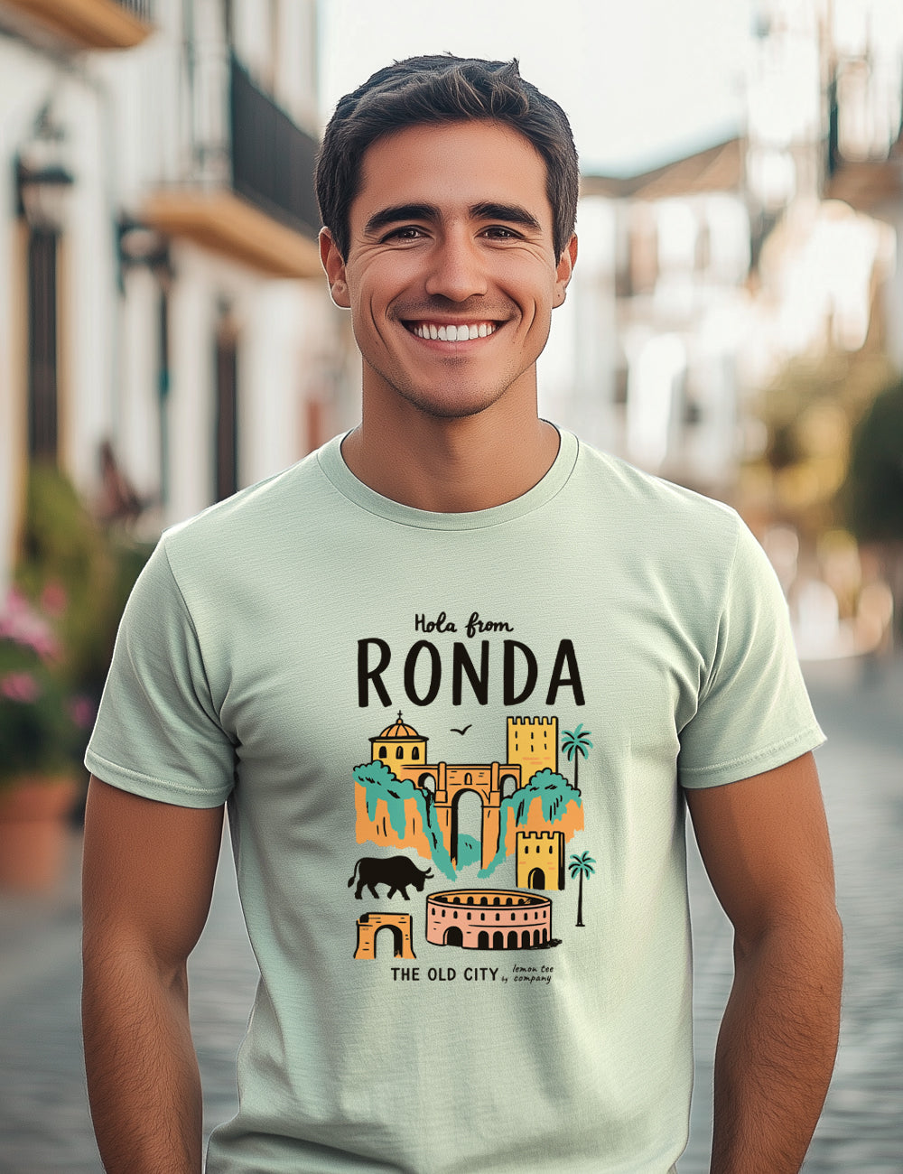 Camiseta Hola from Ronda. L 402
