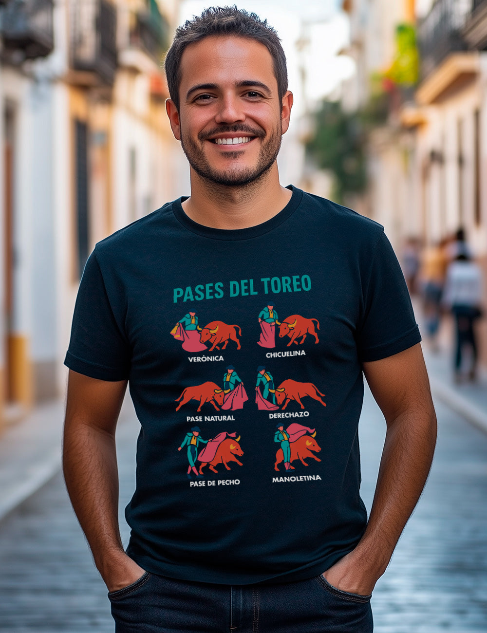 Camiseta Pases toreo. L 409