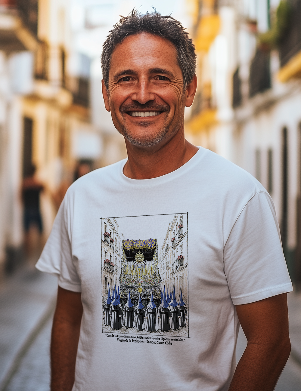 Camiseta Virgen de la Expiración de Cádiz. L 410