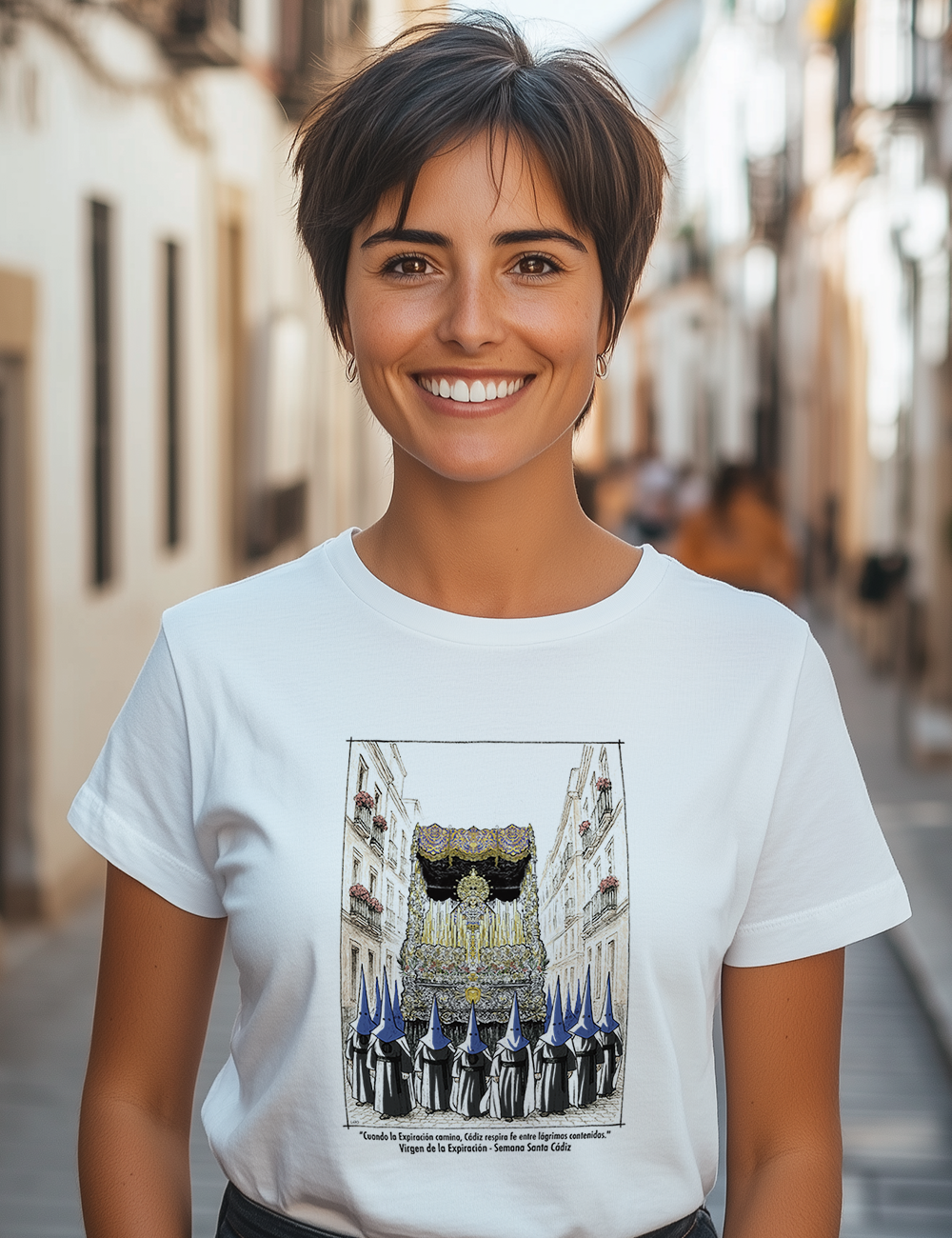 Camiseta Virgen de la Expiración de Cádiz. L 410