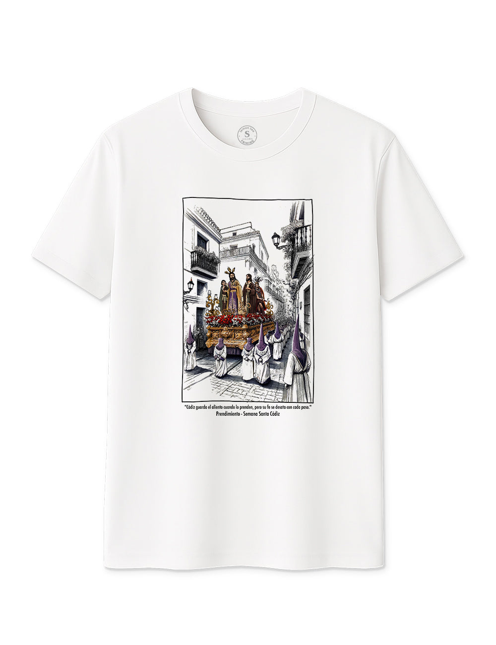Camiseta Prendimiento. Cádiz. L 411
