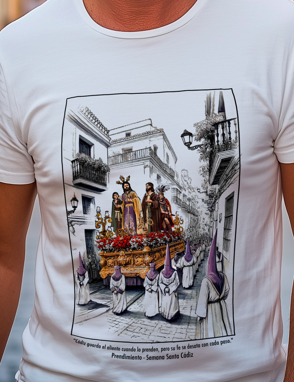 Camiseta Prendimiento. Cádiz. L 411