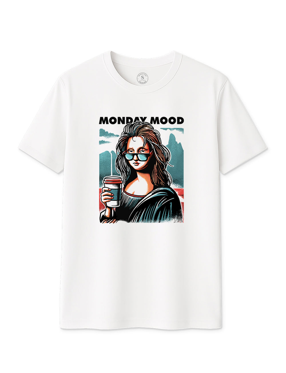 Camiseta Monday mood. L 419