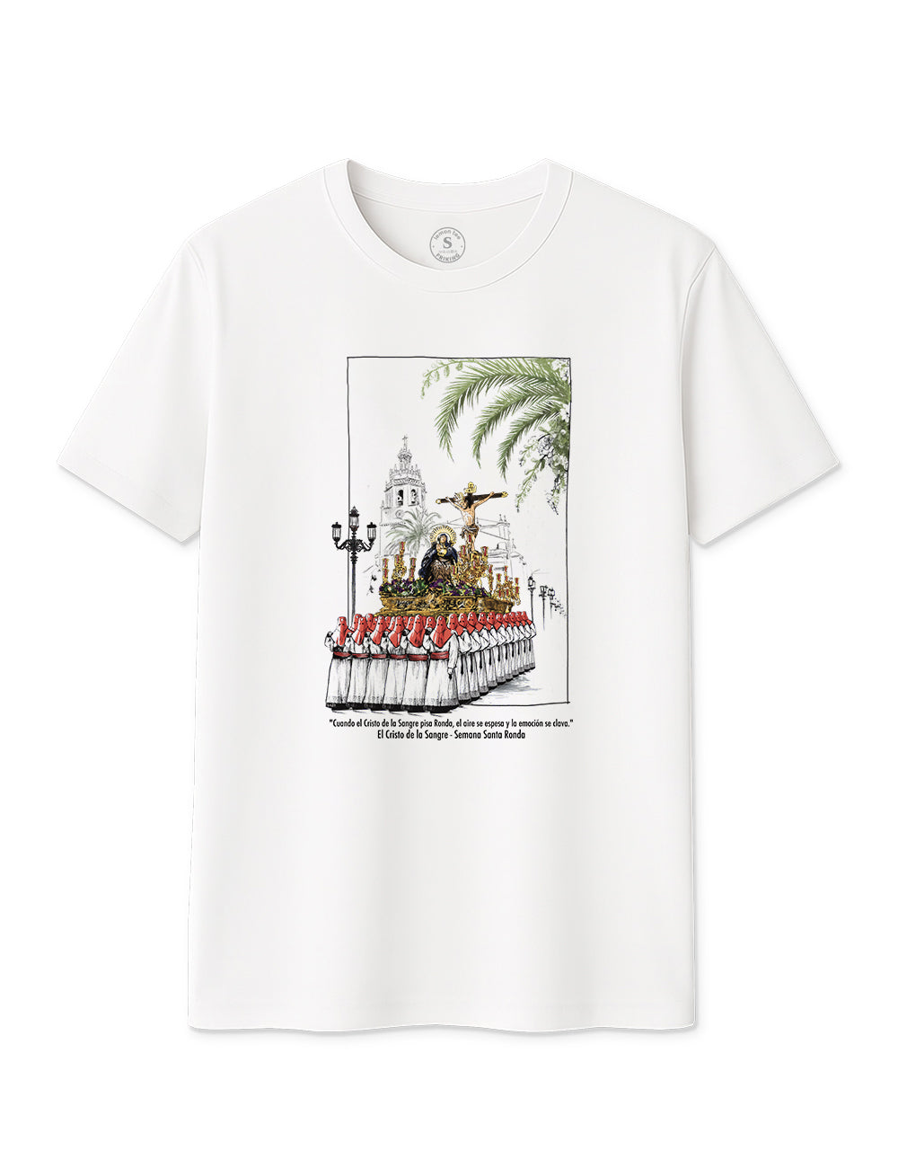 Camiseta Cristo de la Sangre. Ronda. L 423