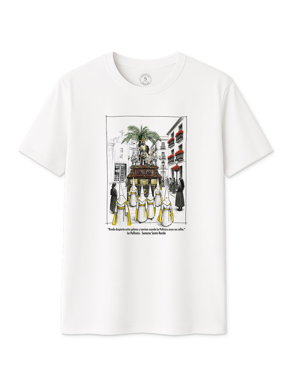 Camiseta La Pollinica. Ronda. L 426