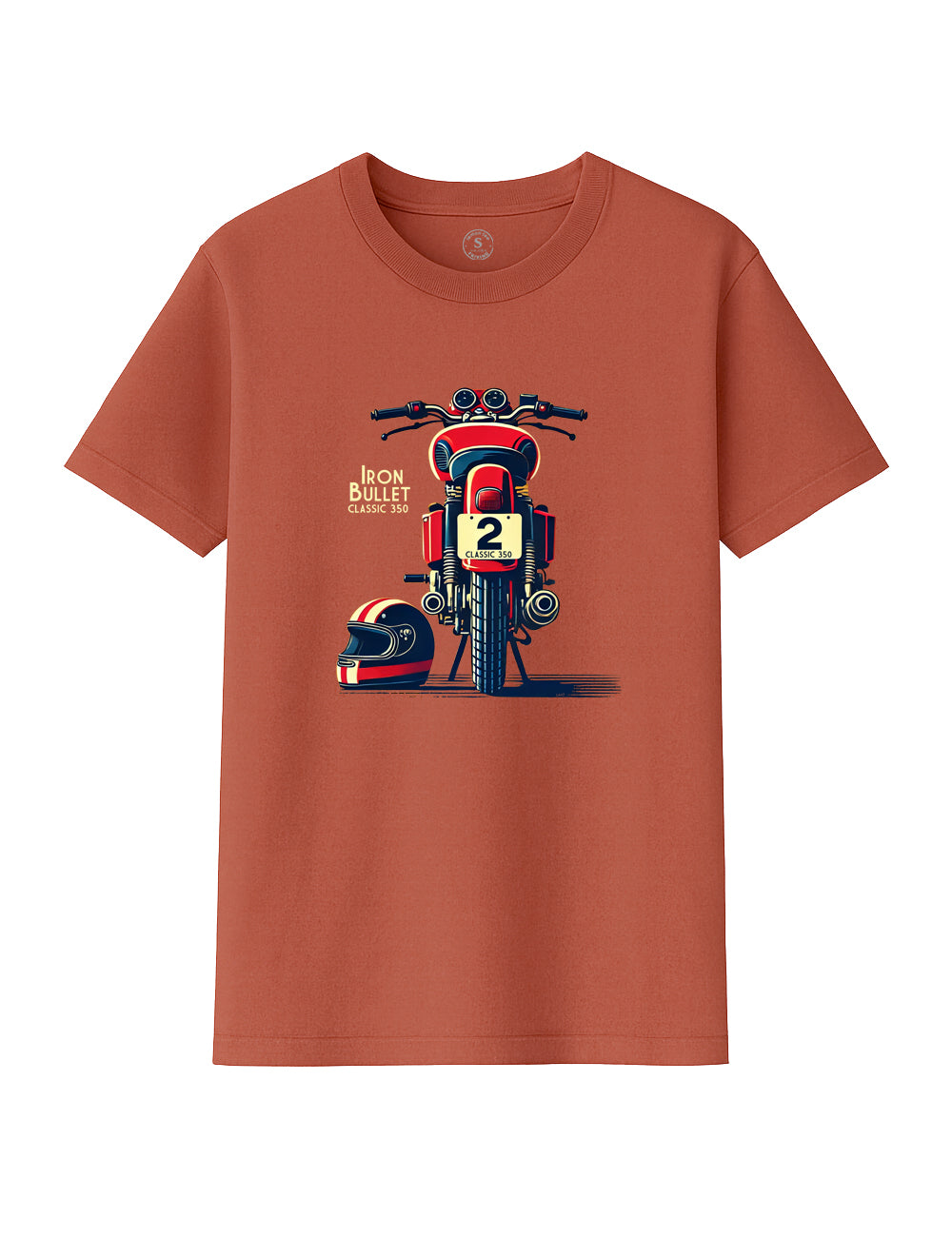 Camiseta Iron Bullet Classic 350. L 447