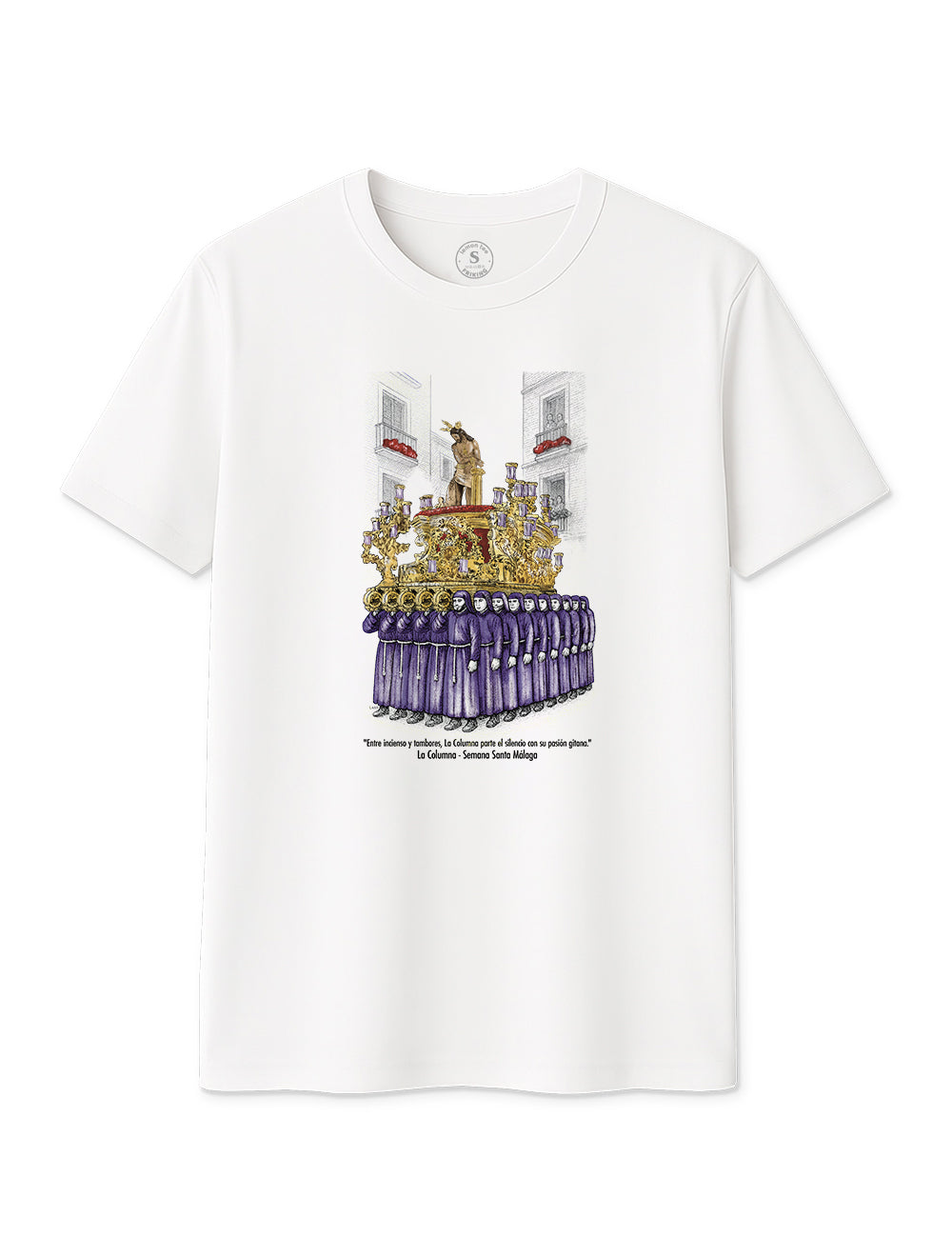 Camiseta La Columna. Málaga. L 455