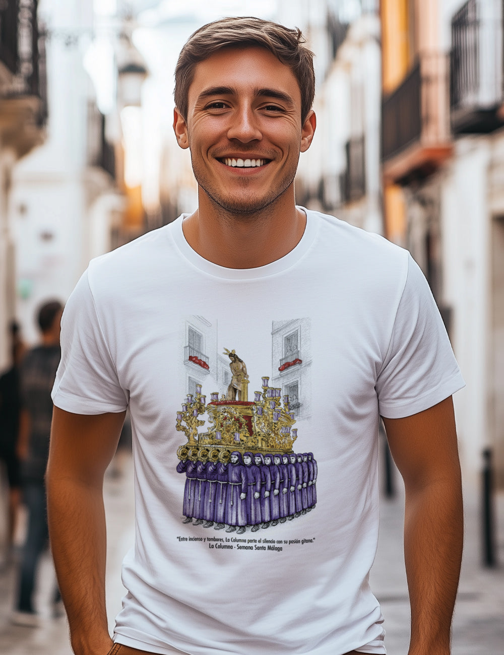 Camiseta La Columna. Málaga. L 455