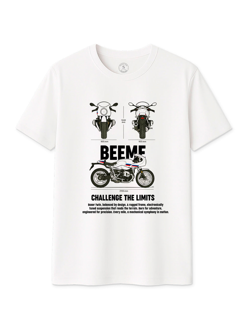 Camiseta Beeme. L 461