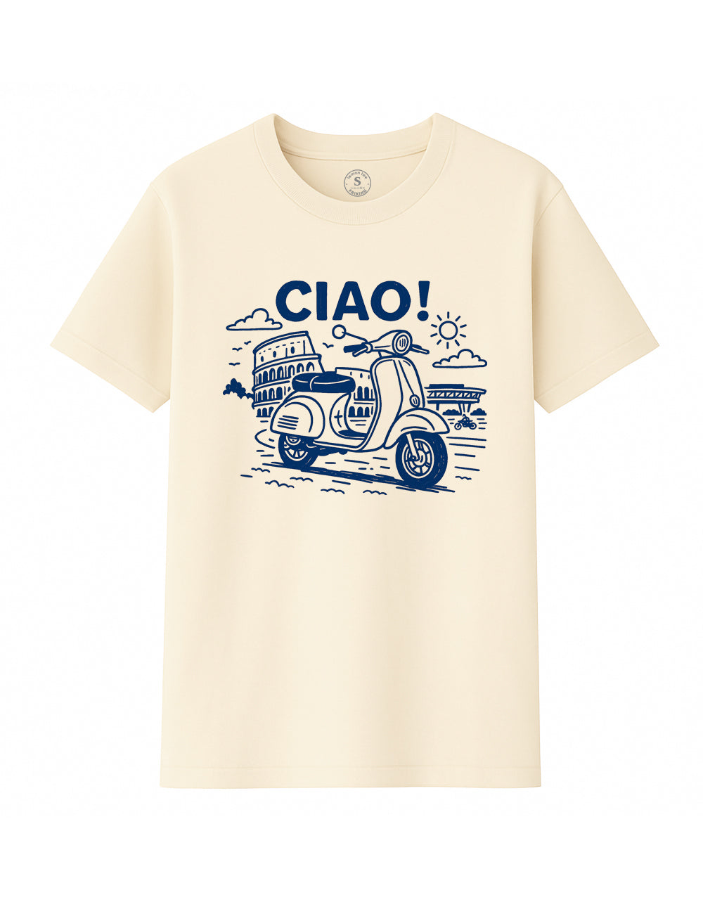 Camiseta Ciao Vespa. L 465