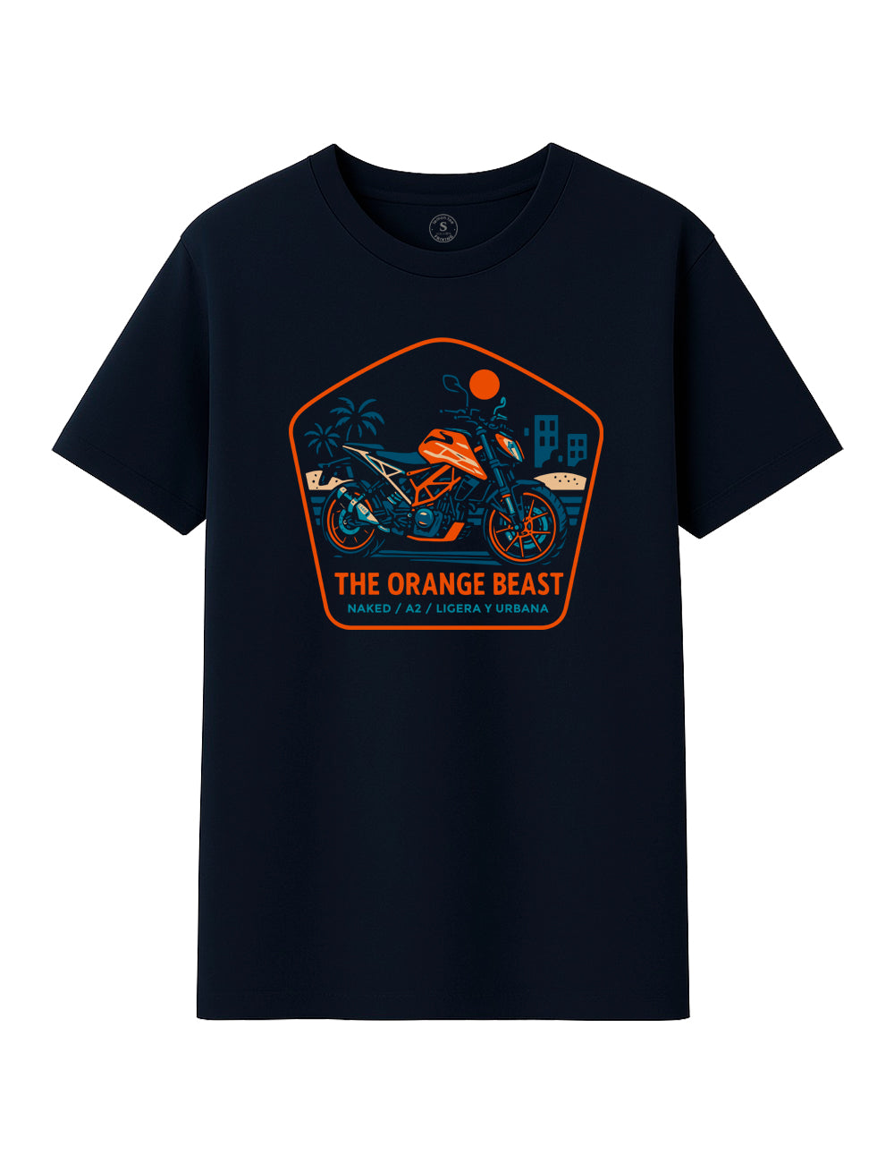 Camiseta The orange beast. L 466