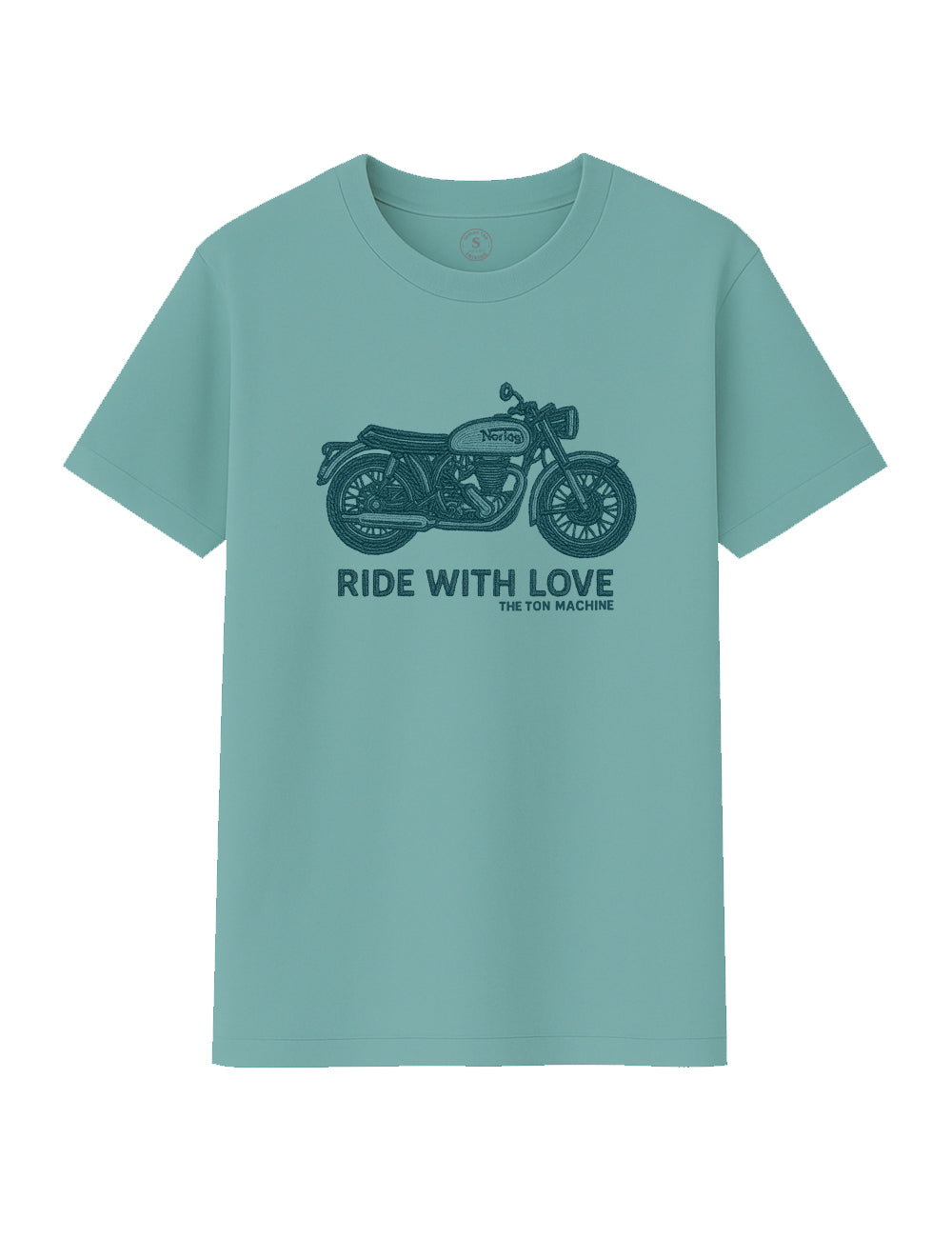 Camiseta Ride with love Norton. L 484