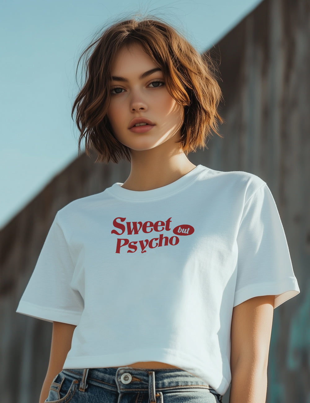 Camiseta Crop Top. L 496