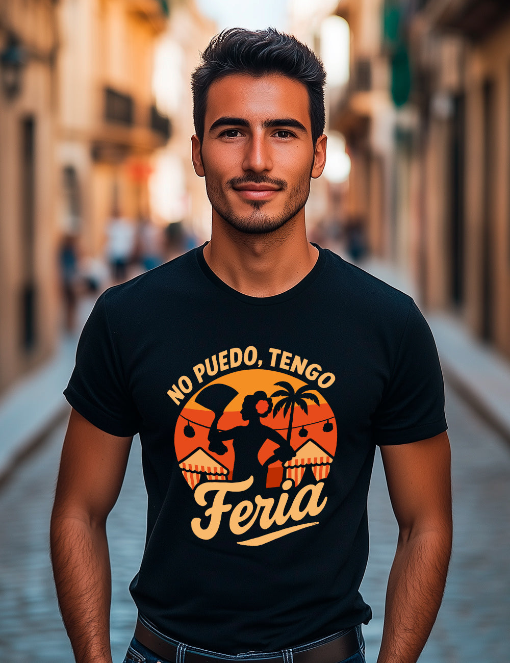Camiseta No puedo, tengo Feria. L 506