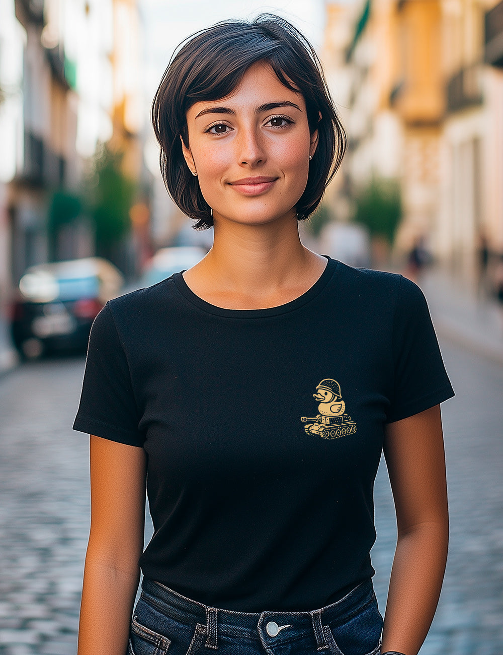 Camiseta Pato Soldier. L 519