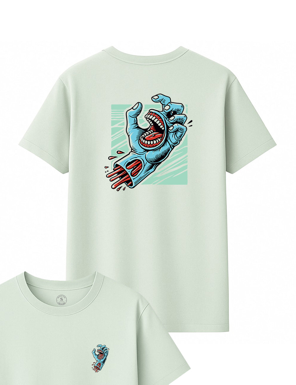 Camiseta Hand Zoombie Lemon. L 52
