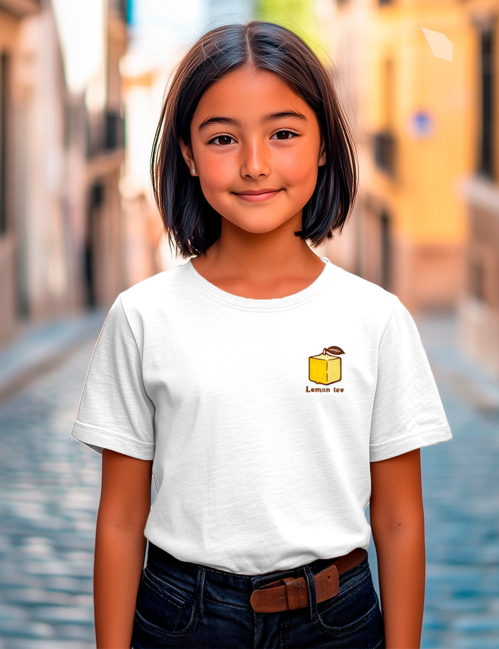 Camiseta Lemon cube. L 521 Kids